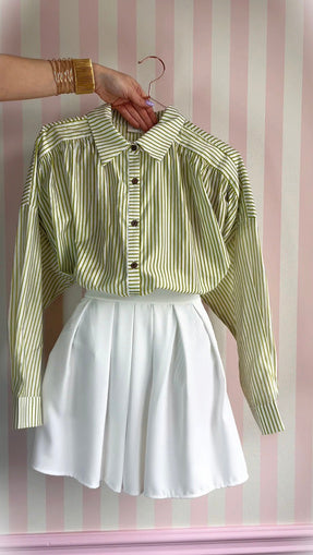 Koszula w zielone paski id:994