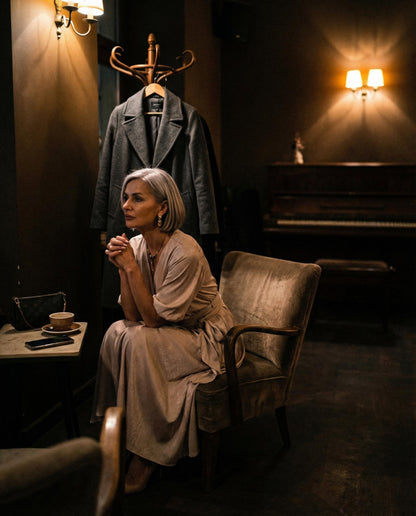 Elegancka rozkloszowana sukienka beżowa z brokatem i rozporkiem na nogę id:2178A