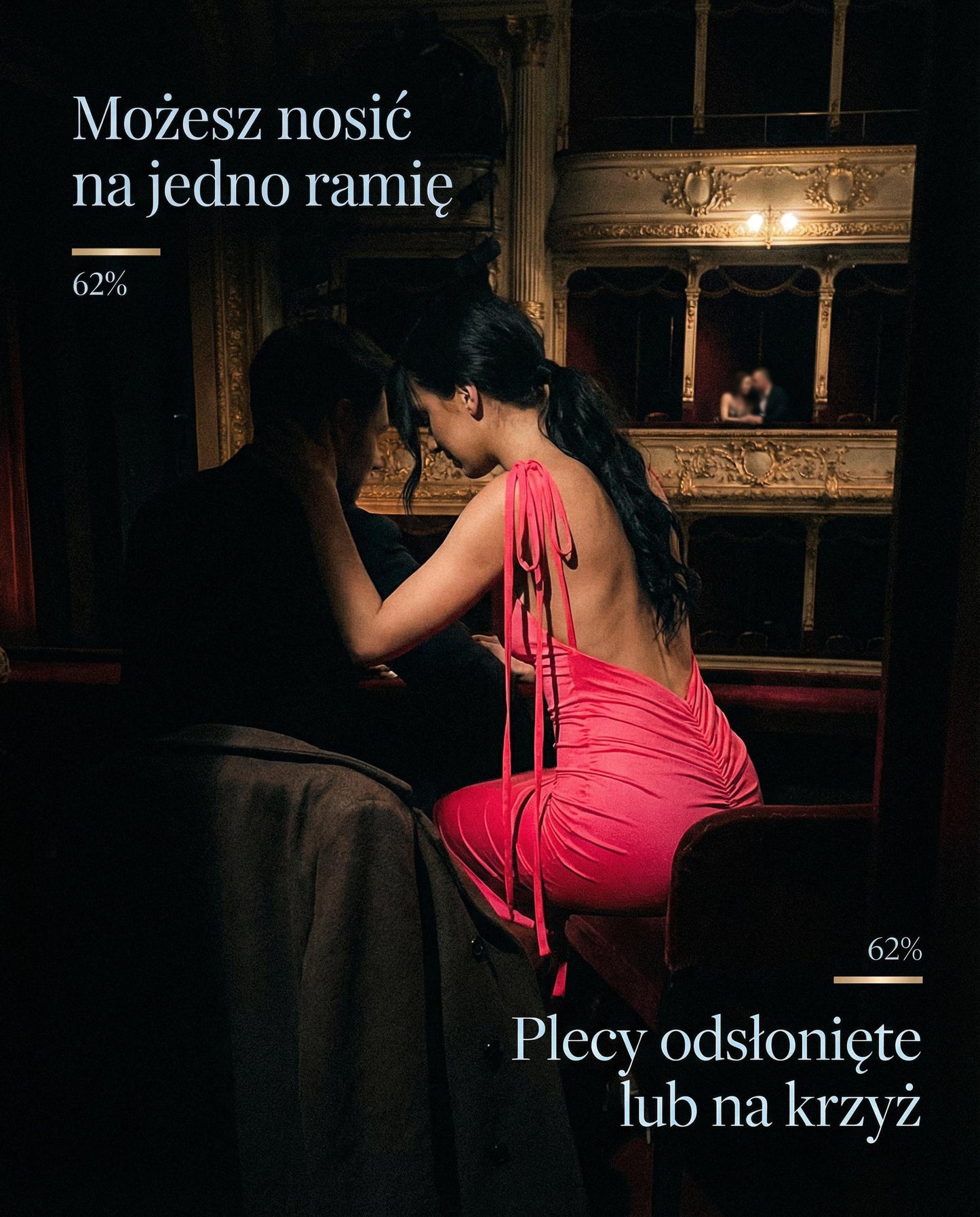 Różowa neonowa sukienka na wesele dla druhen z otwartymi plecami i marszczeniem id:1033
