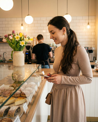 Beżowa sukienka midi z długim rękawem i wiązaniem id:2300