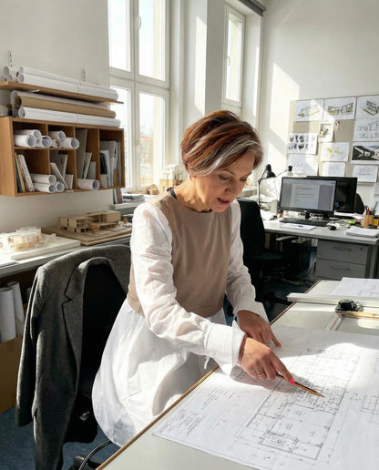 Biało beżowa sukienka z kontrastowymi koszulowymi rękawami id:2303A