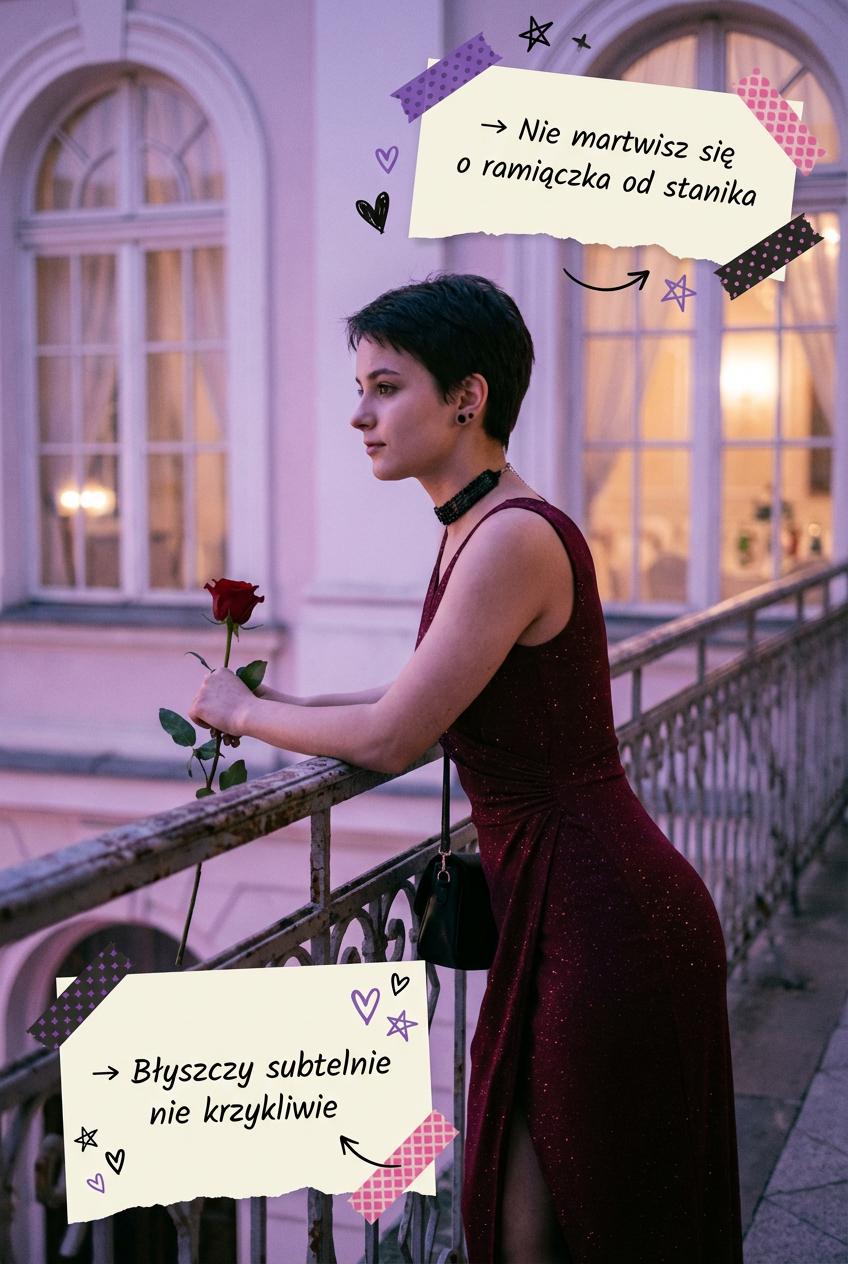 Bordowa brokatowa sukienka maxi wieczorowa na Studniówkę z rozcięciem id:2278