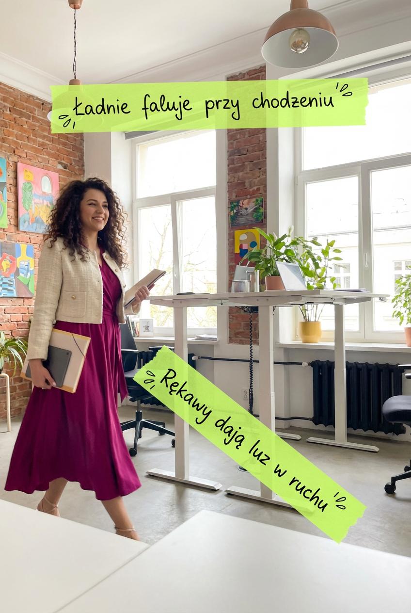 Śliwkowa sukienka maxi z wiskozy bufiastymi rękawami id:641