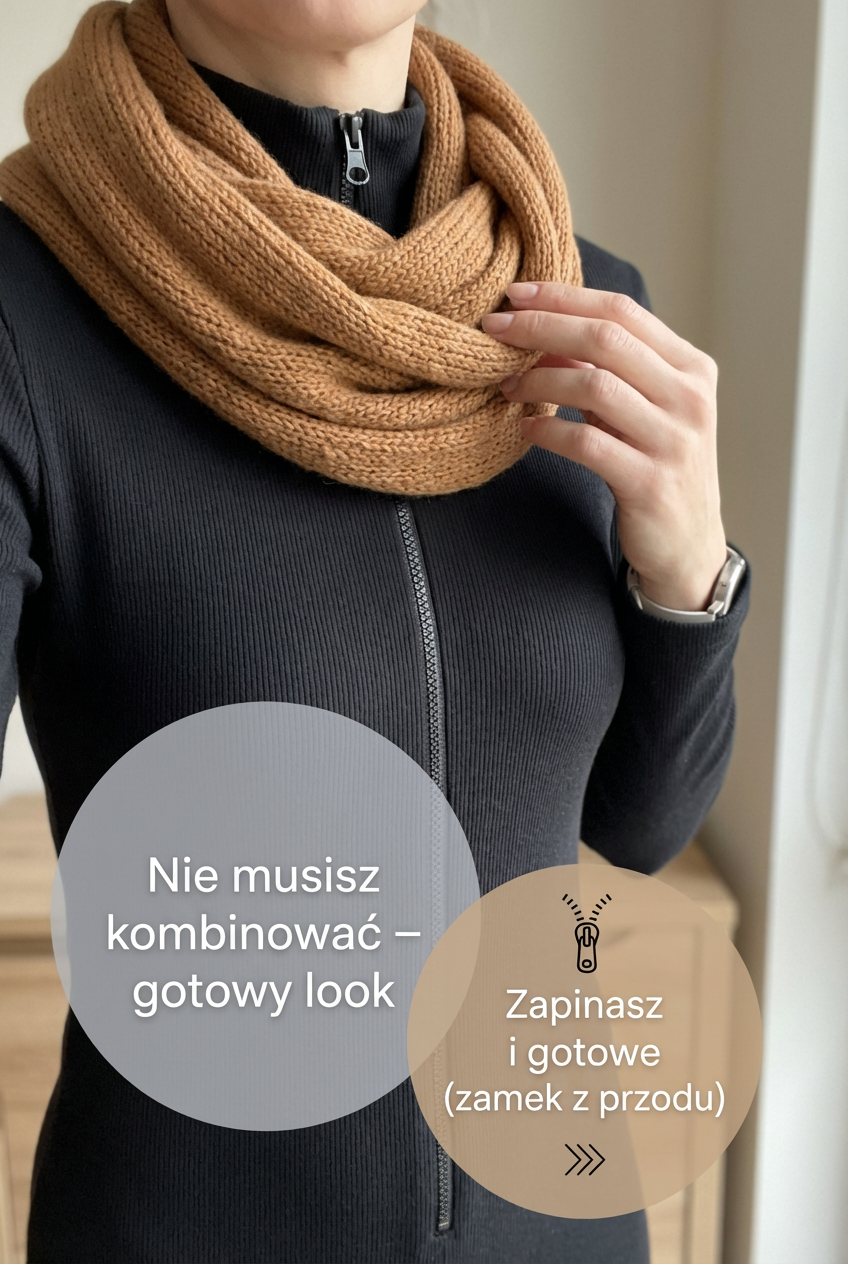 Czarny bawełniany kombinezon prążkowany z długim rękawem id:1260